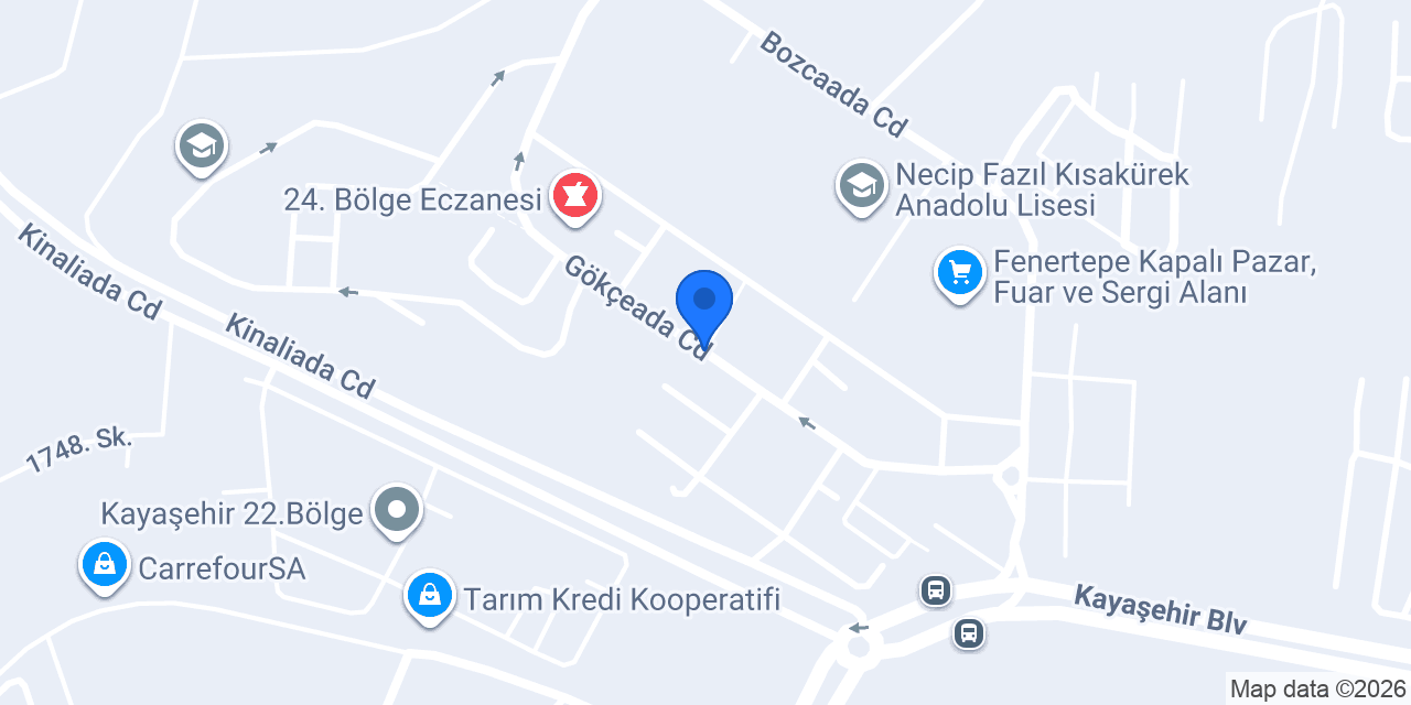 Kayaşehir Ayar Tesisat & Acil Servis 7/24 konumu