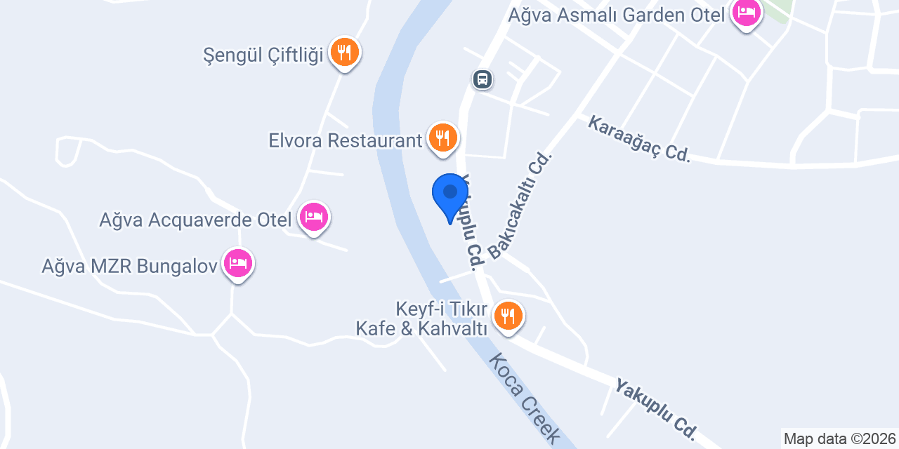 Verona Ağva Hotel +16 konumu
