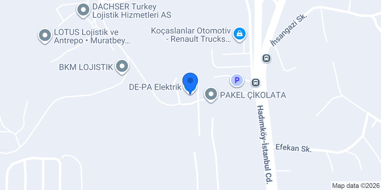 DE-PA Elektrik konumu