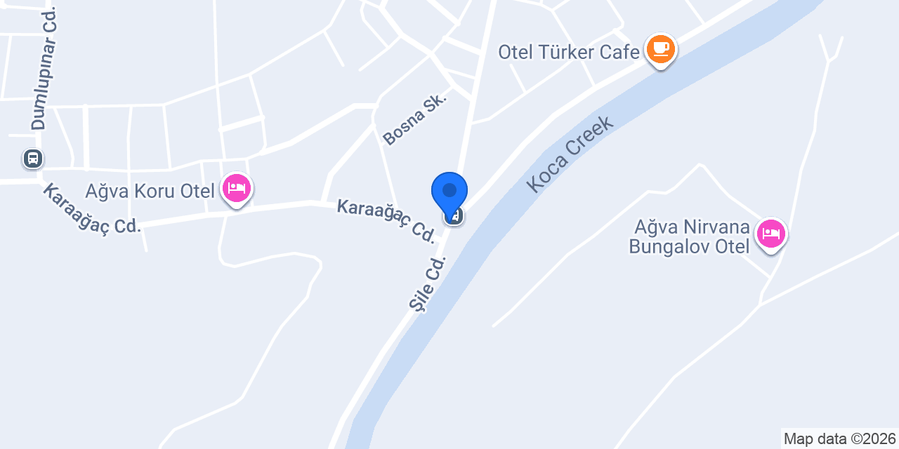 Ağva Mantar konumu