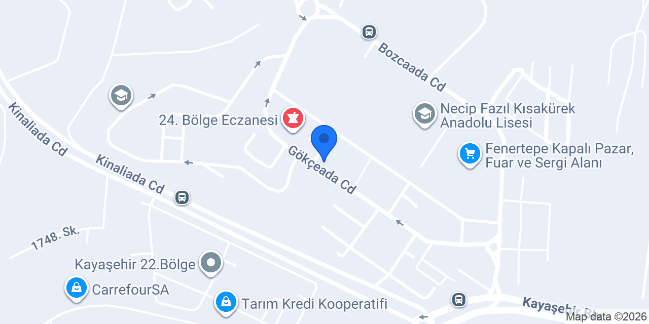 KAYAŞEHİR KORKMAZ ELEKTRİK konumu