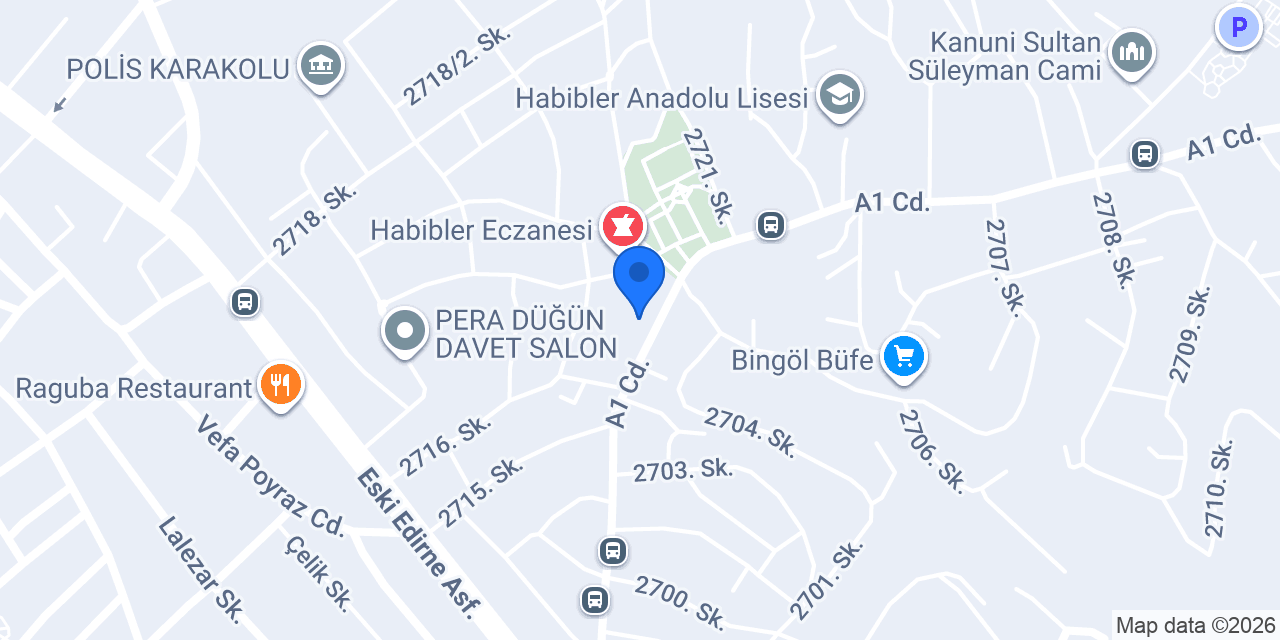 Kardelen Eczanesi konumu