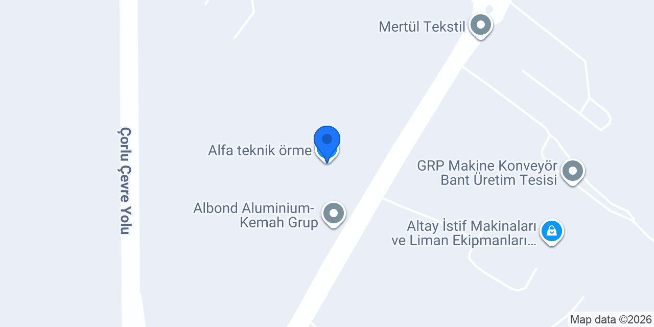 Alfa teknik örme konumu