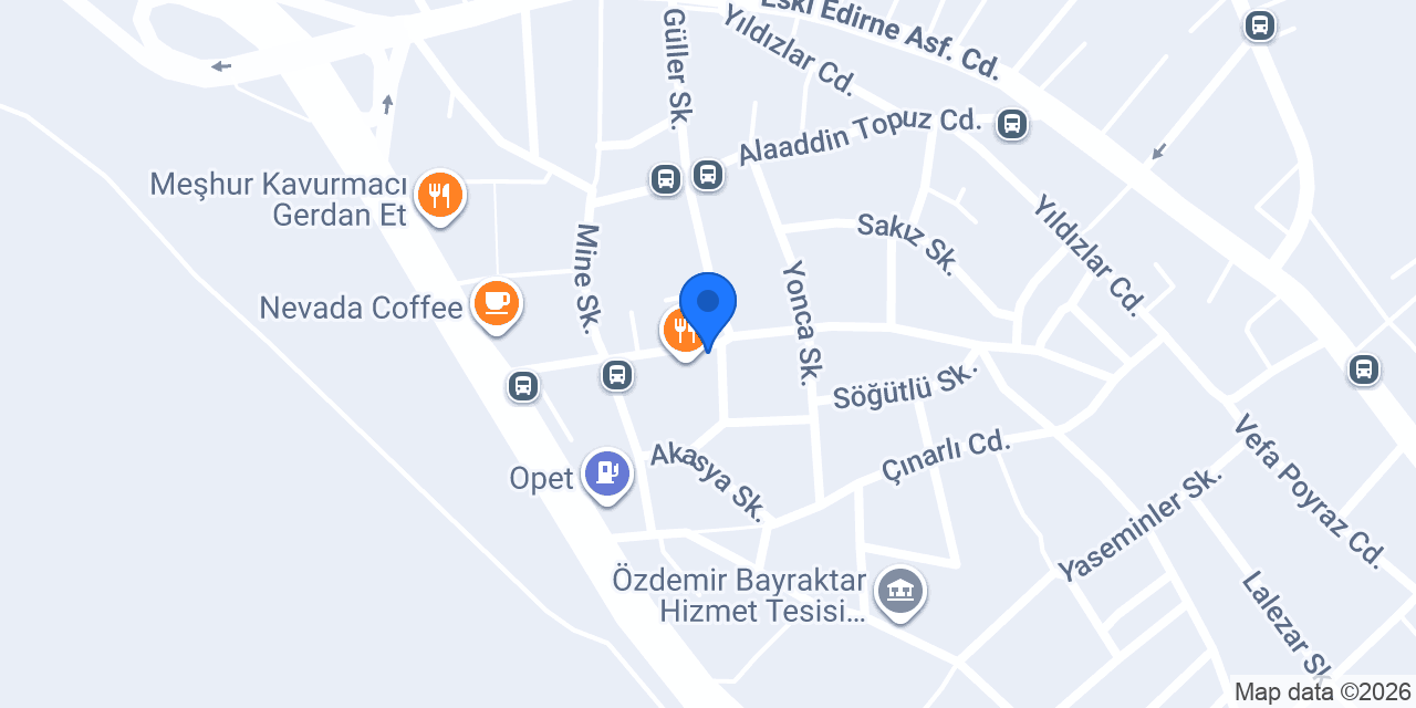 Metin Et Kasap konumu