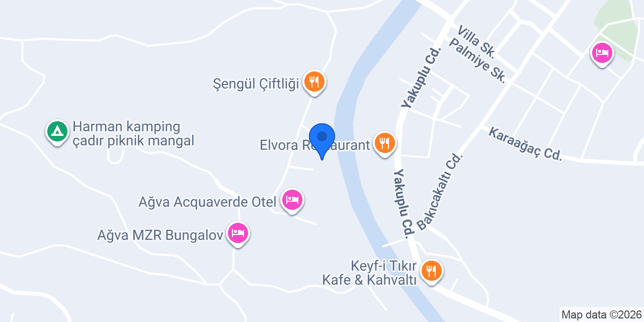Tranquilla Nehir Evi konumu