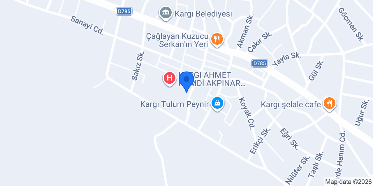 Hastane konumu
