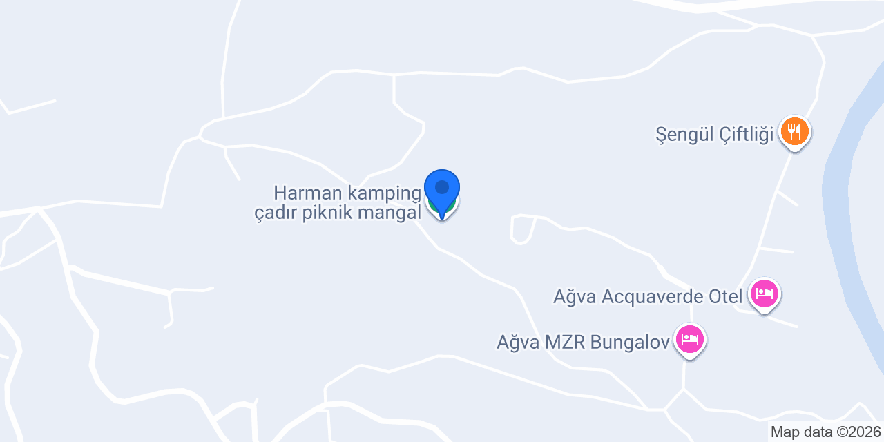 Harman kamping çadır piknik mangal konumu