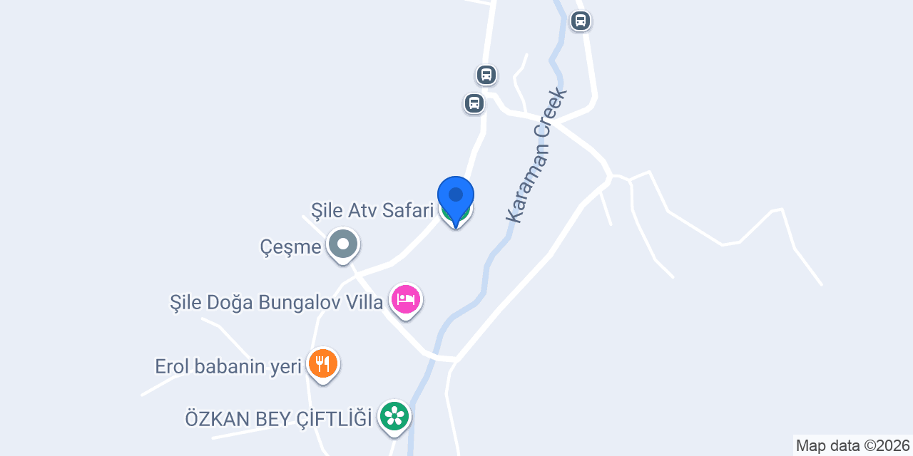 Şile Atv Safari konumu