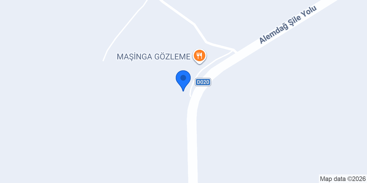 Yemyeşil Orman Gözleme konumu