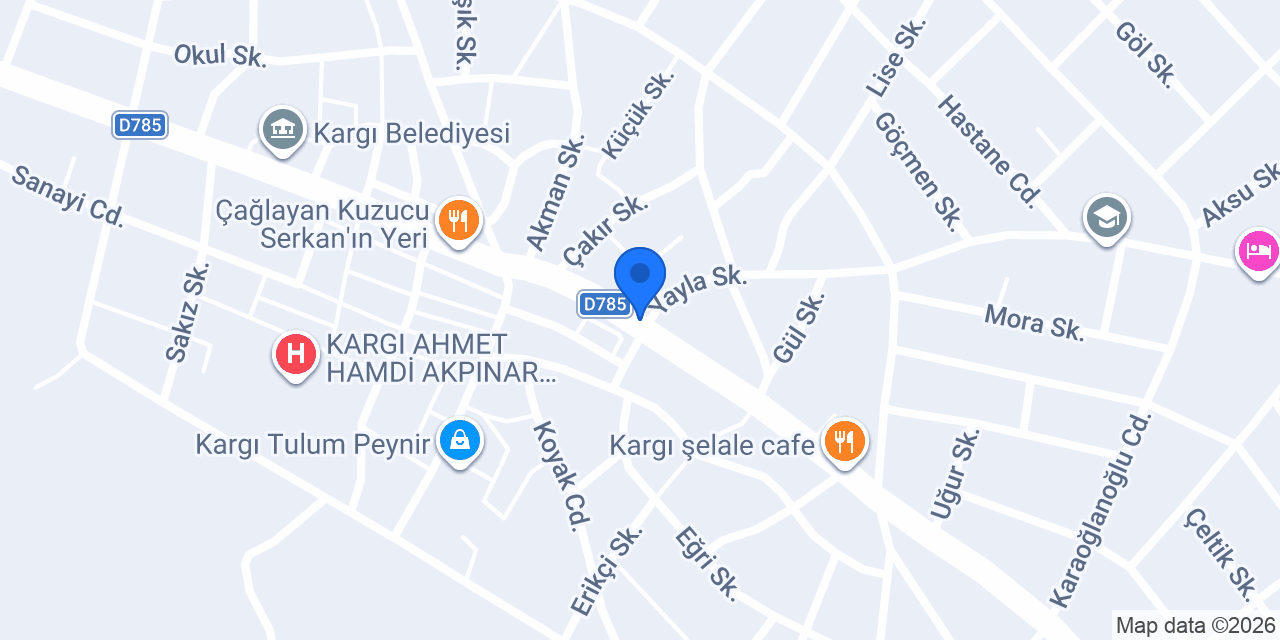 Maxidekore Üresin Tekstil konumu
