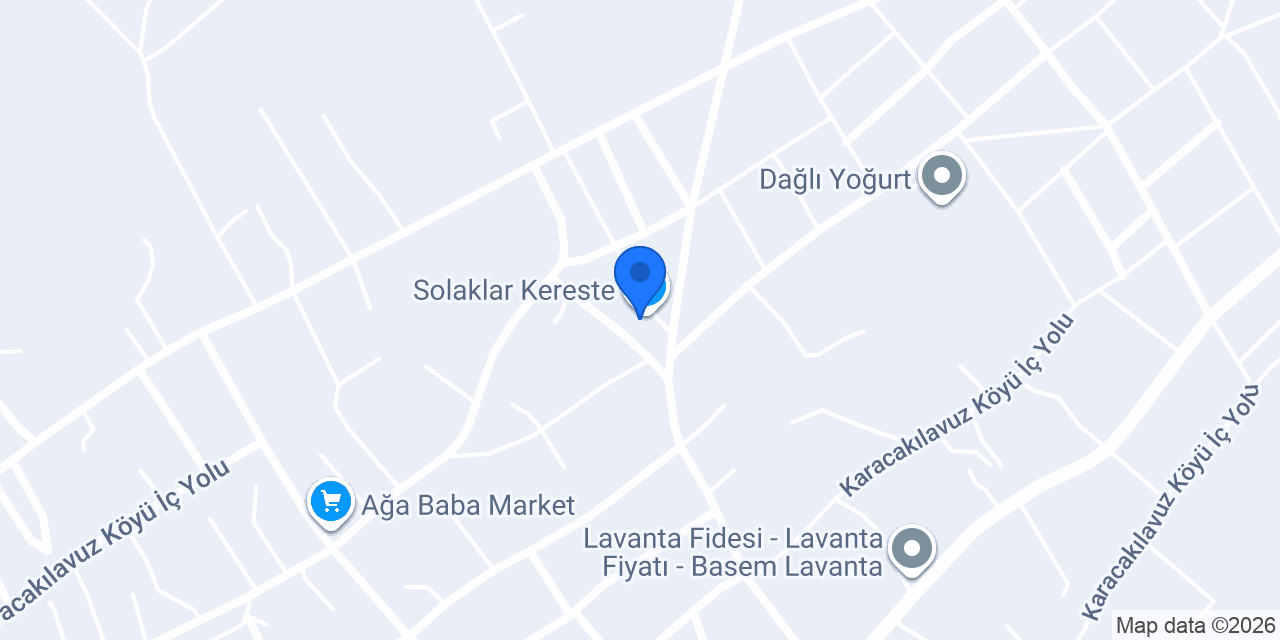 Solaklar Kereste konumu