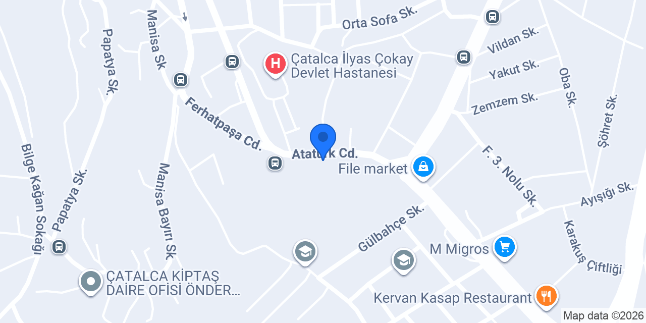 Akbulut Eczanesi konumu