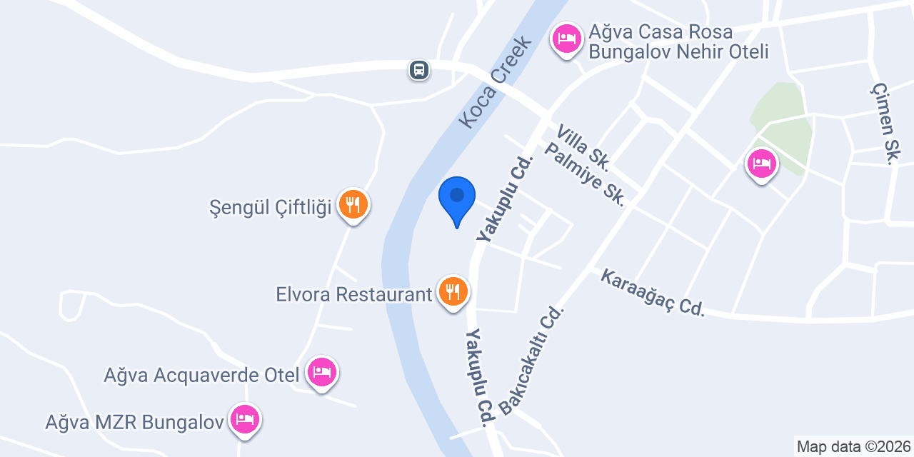 Ağva Rüya Apart konumu