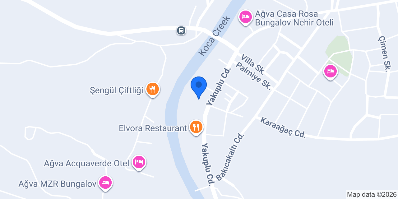 Ağva Paket Servis konumu