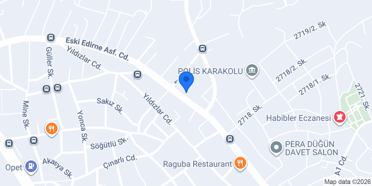 Çalı Fırın Pizza konumu