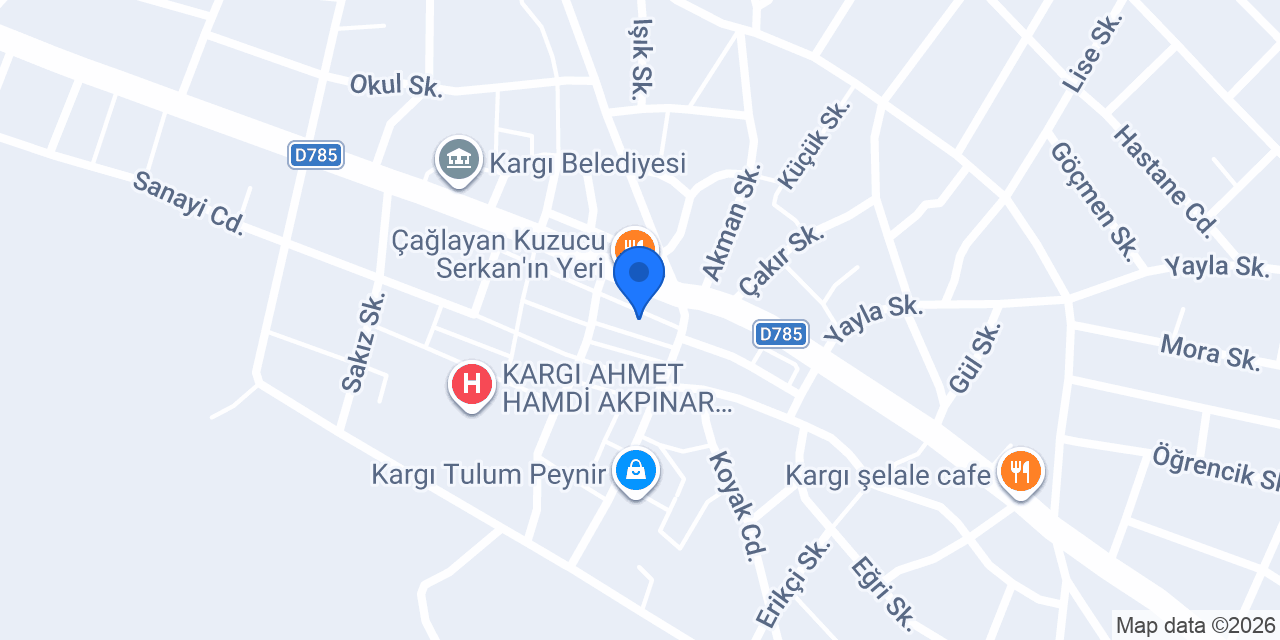 Kargı Tulum Peyniri konumu