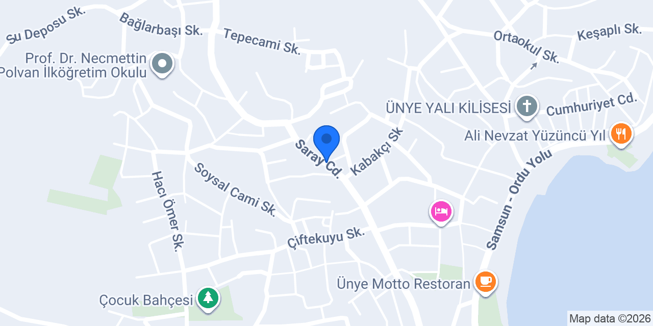 Karadeniz Tesisat konumu