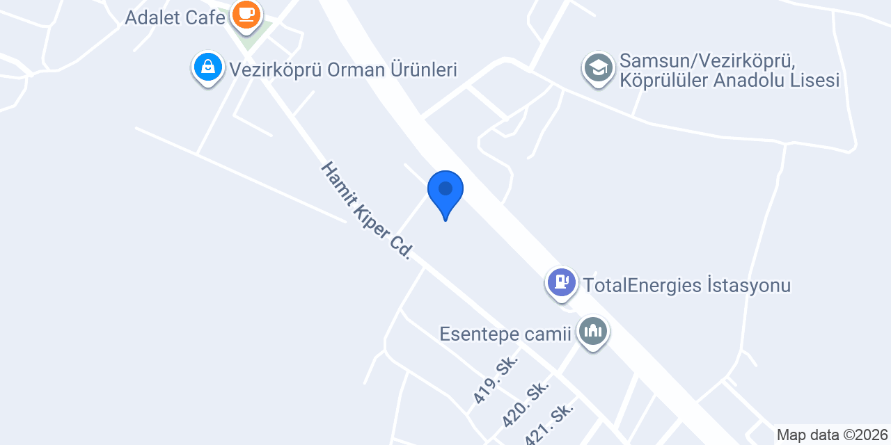 Bilim Vezirköprü konumu