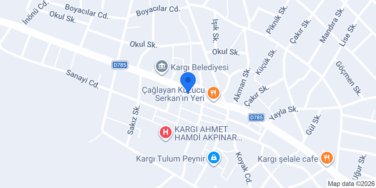 Kargı Eczanesi konumu