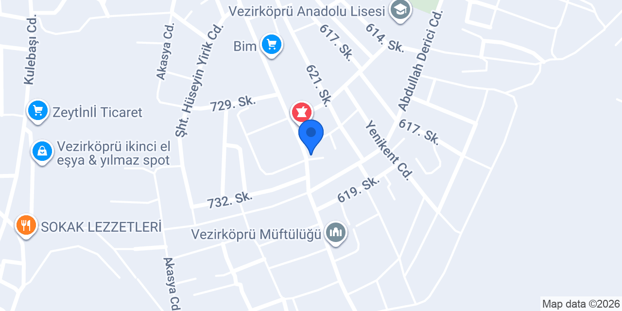 MERKEZ ECZANESİ konumu