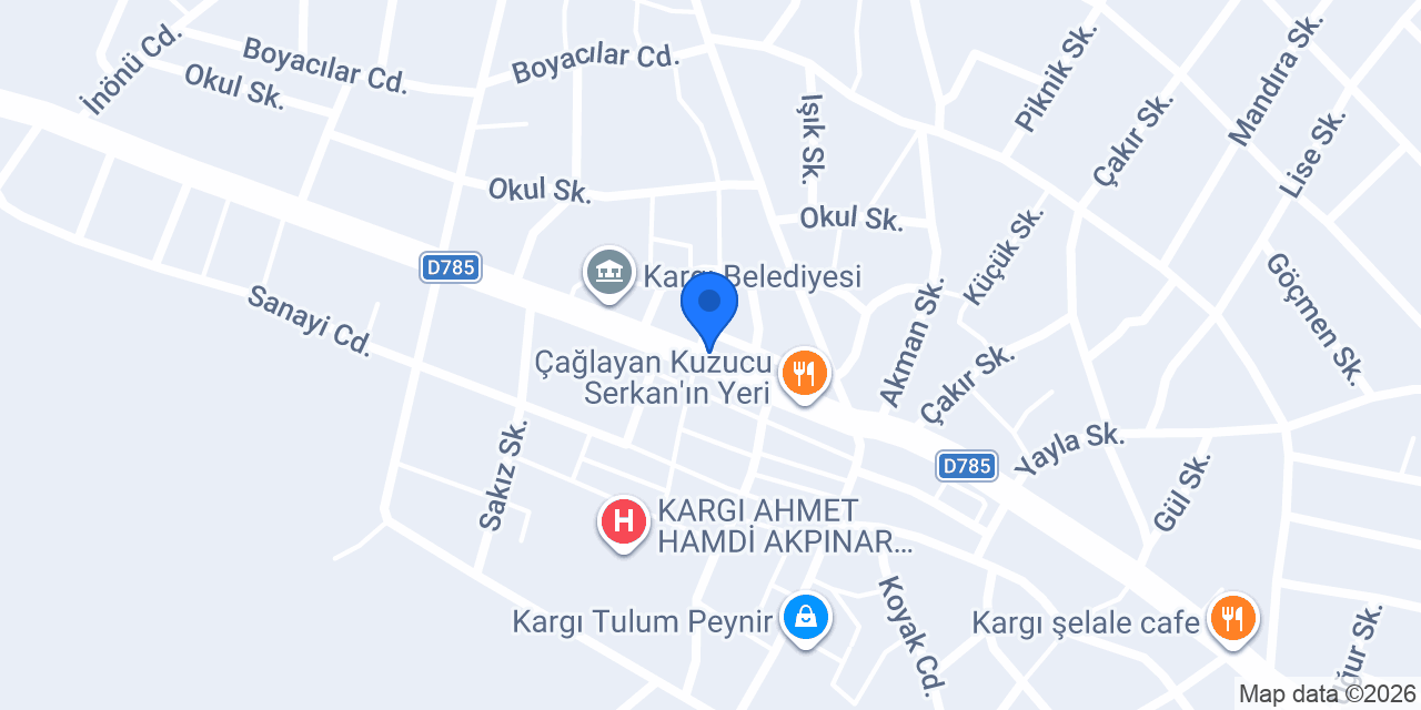 AKGÜN UNLU MAMÜLLERİ konumu