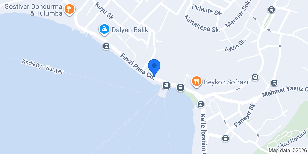 Yapı Kredi - Beykoz Şubesi konumu