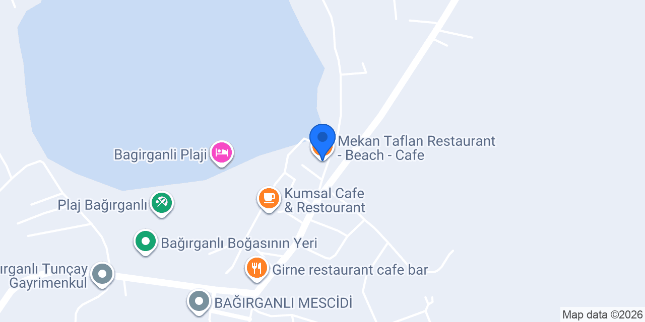 Mekan Taflan Restaurant - Beach - Cafe konumu