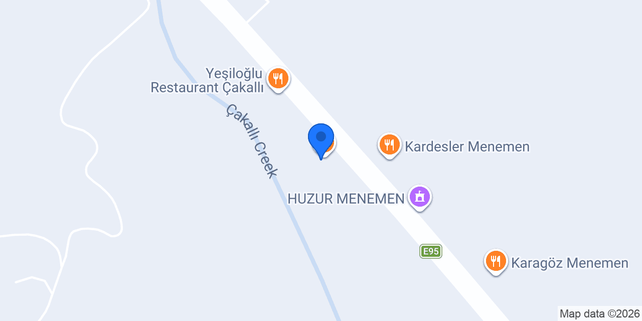 ÇINAR Menemen konumu