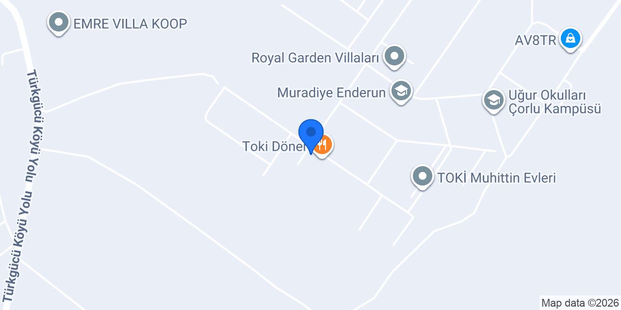 Yüce Gayrimenkul konumu