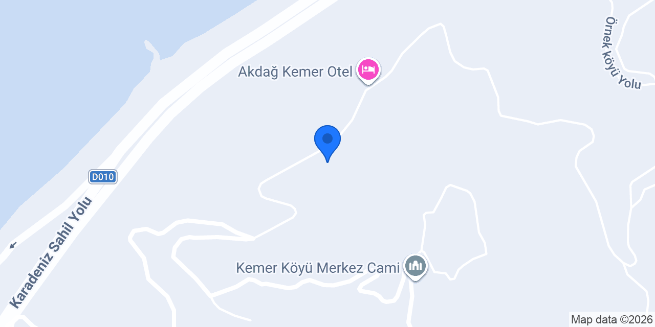 Akdağ Kemer Otel konumu