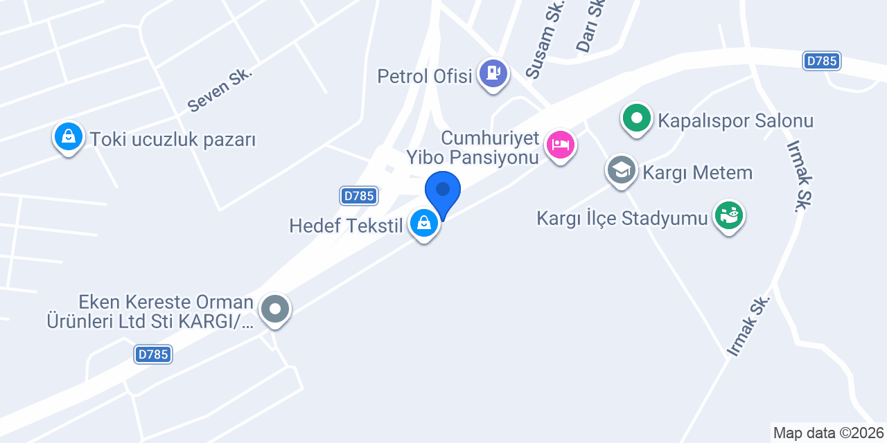 Gülcanlar Yapı İnşaat ve Malz. San. Tic. Ltd. Şti. konumu