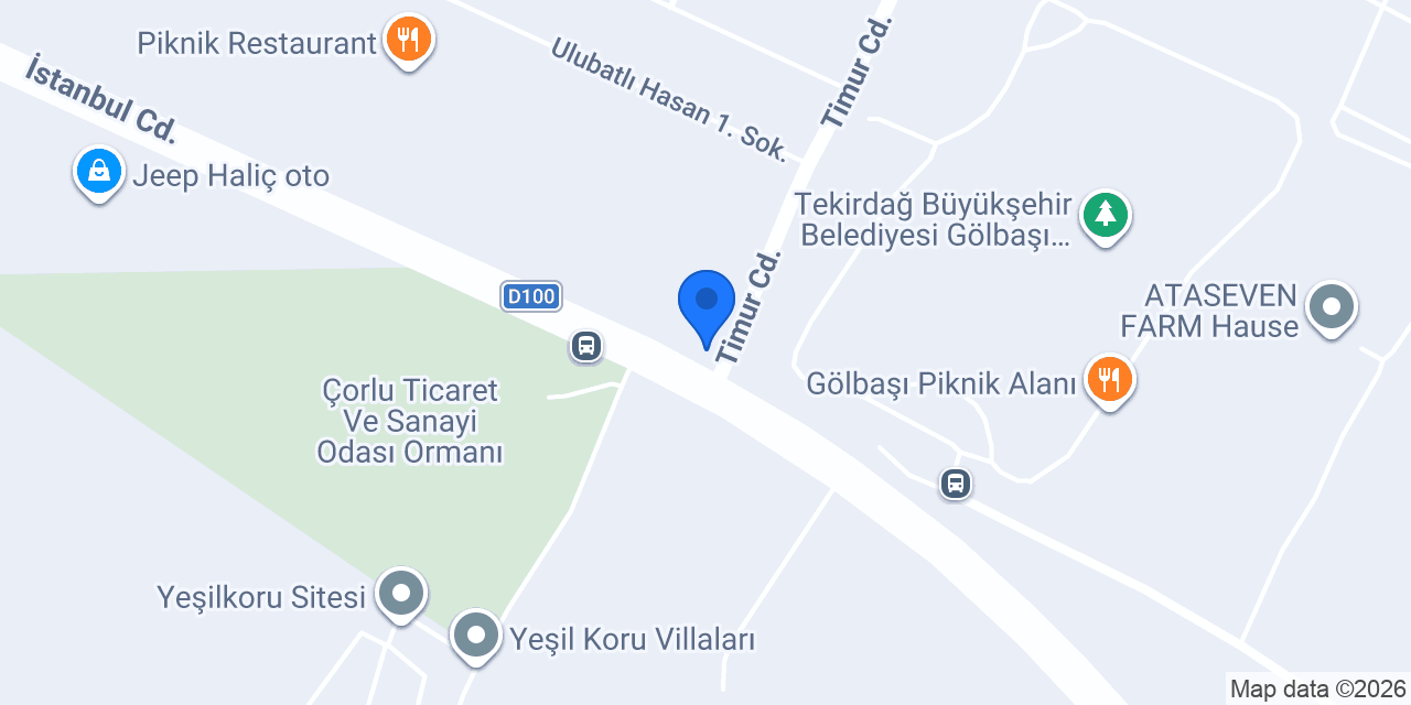 Harman Traktör ve Biçerdöver A.Ş konumu