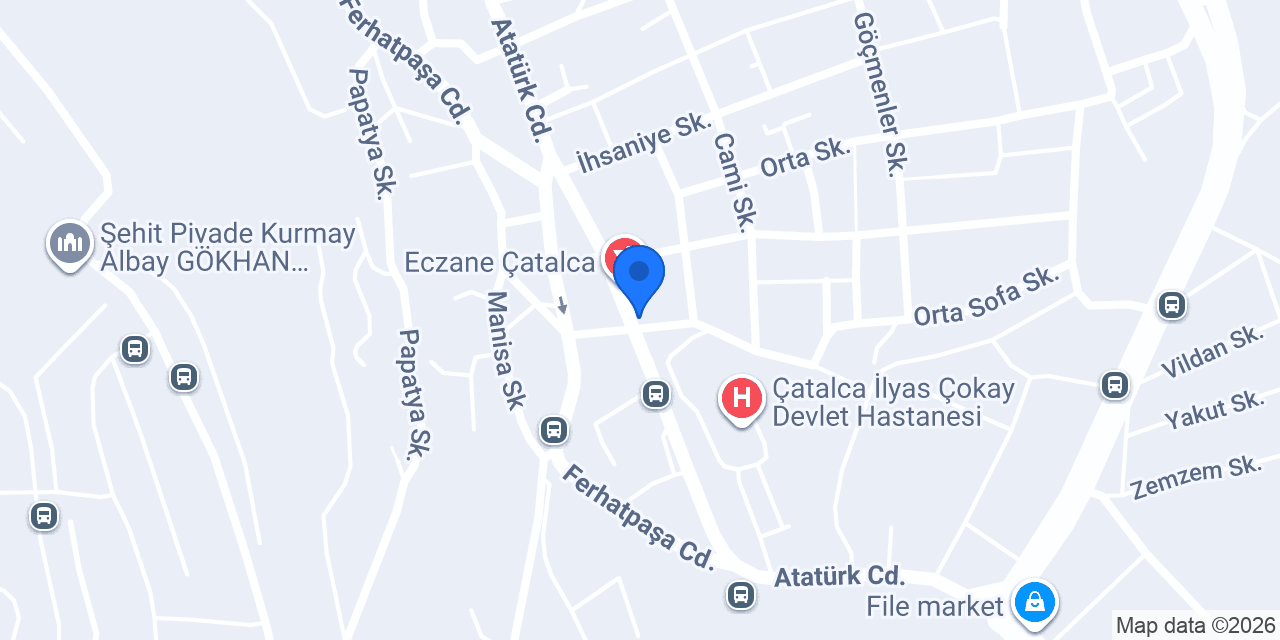 Hayat Eczanesi konumu