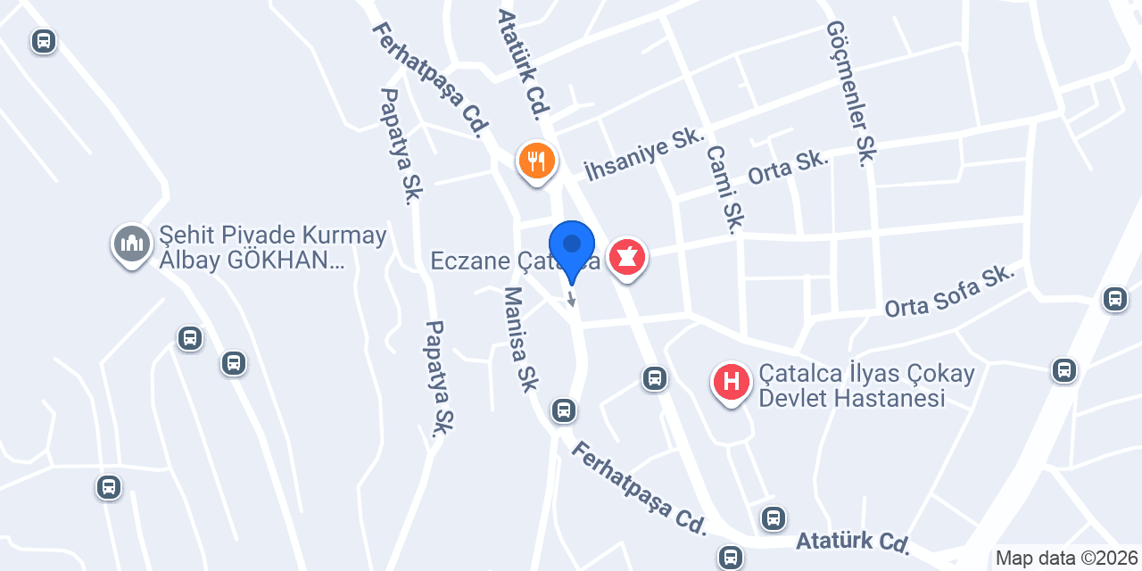 Evim ikinci el Eşya Çatalca konumu