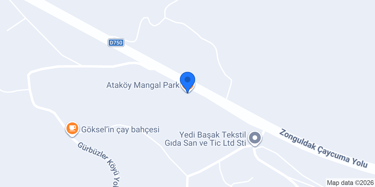 Ataköy Mangal Park konumu