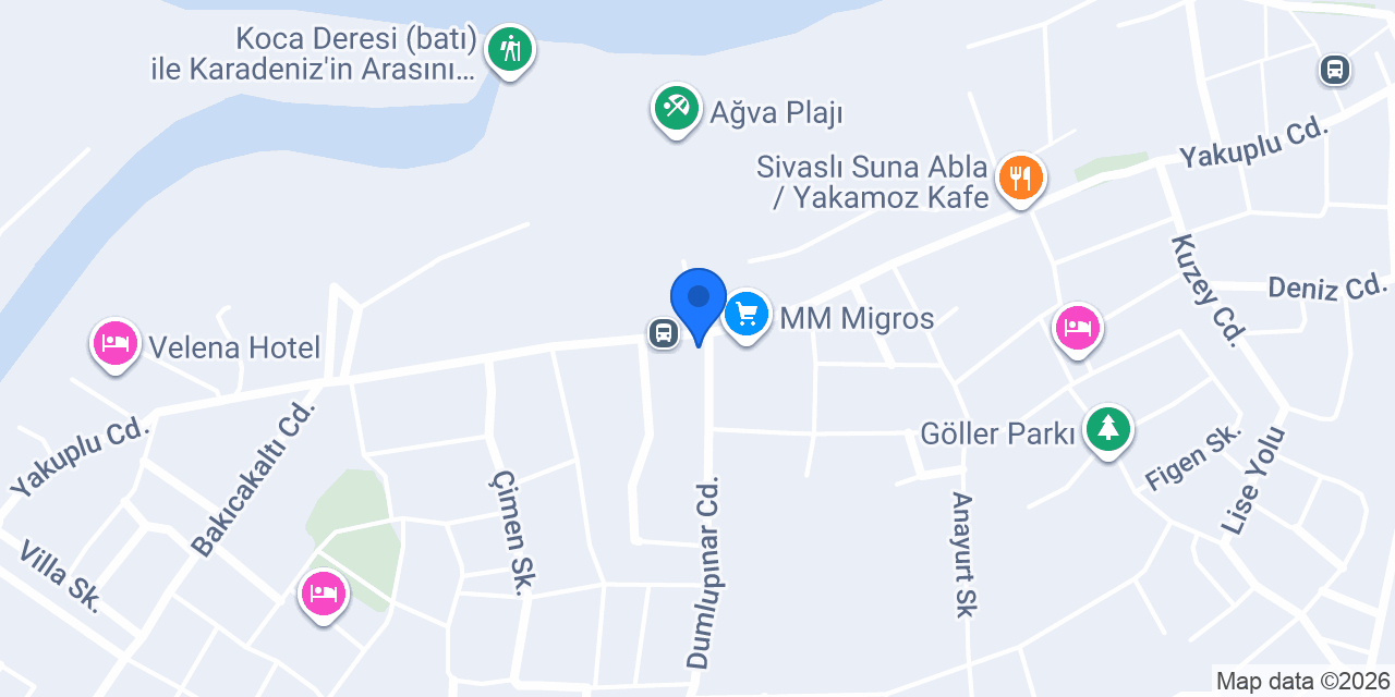 Ağva Manolyam konumu