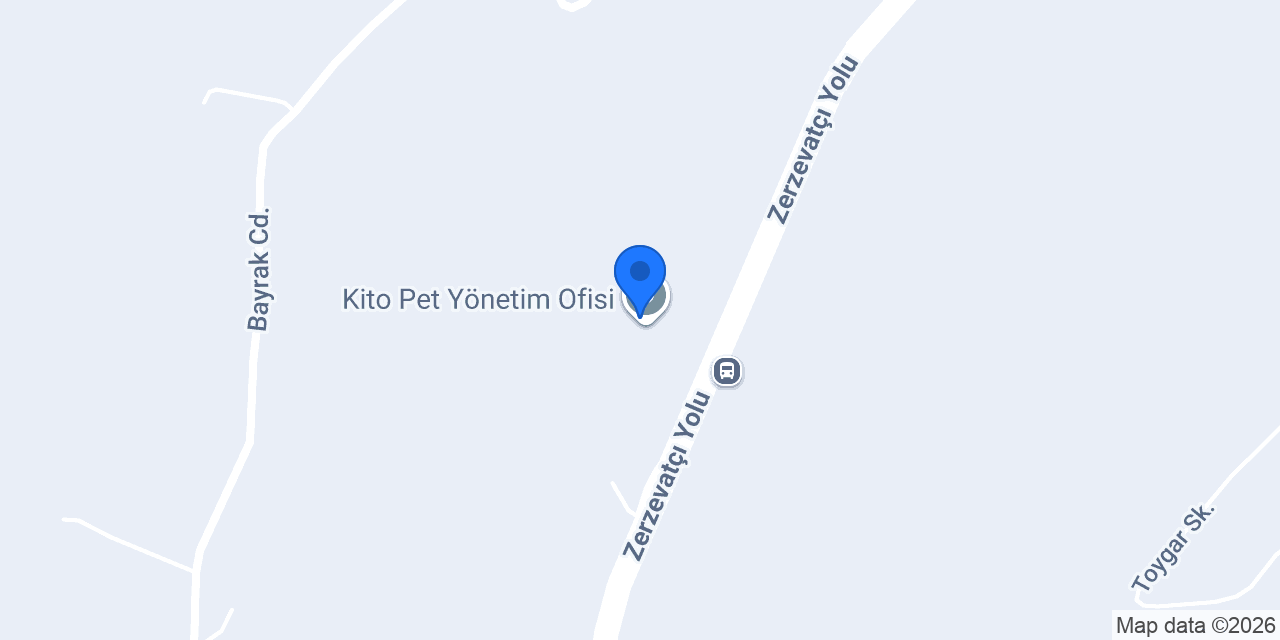 Kito Pet Yönetim Ofisi konumu