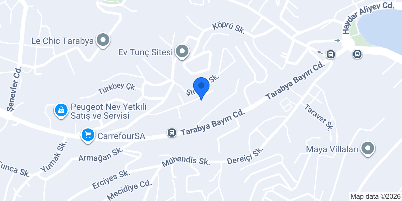Tarabya Elektrikçi konumu
