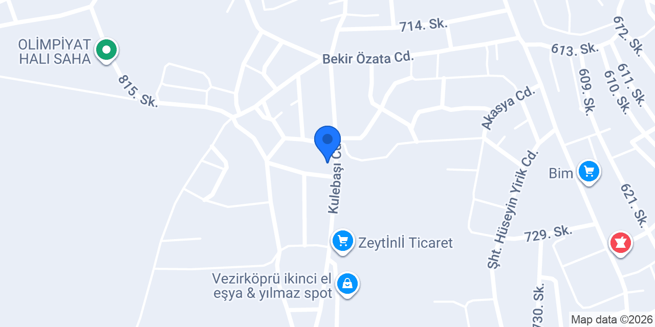 Merkez Servis konumu