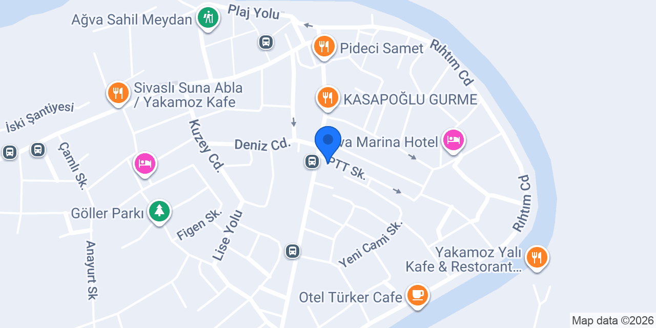 Ağva Kasabı konumu