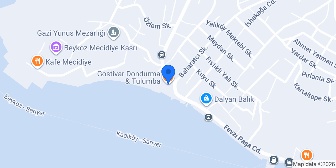 Gostivar Dondurma & Tulumba konumu