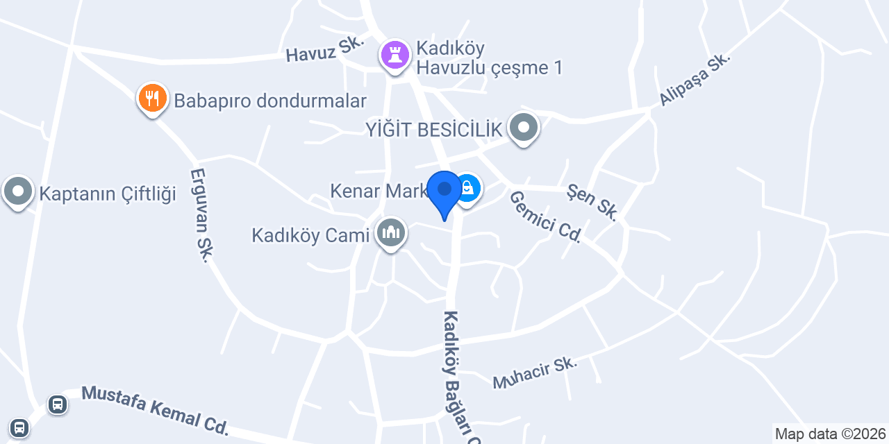 Kadıköy İlkokulu konumu