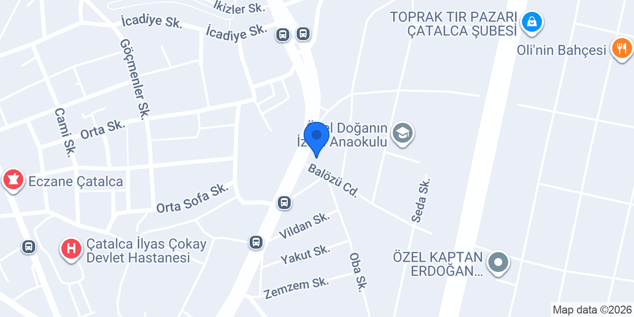 Ergün Çit Çatalca konumu