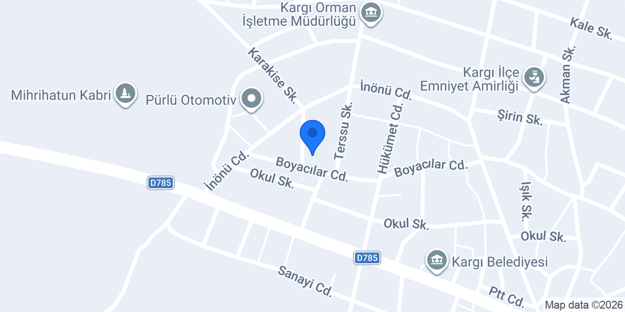 3D Baskı konumu