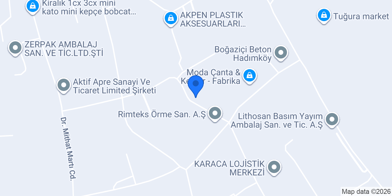 İSAR Dış Ticaret Yapı Malzemeleri konumu