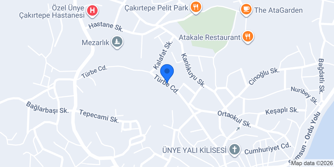 Via Pizza konumu