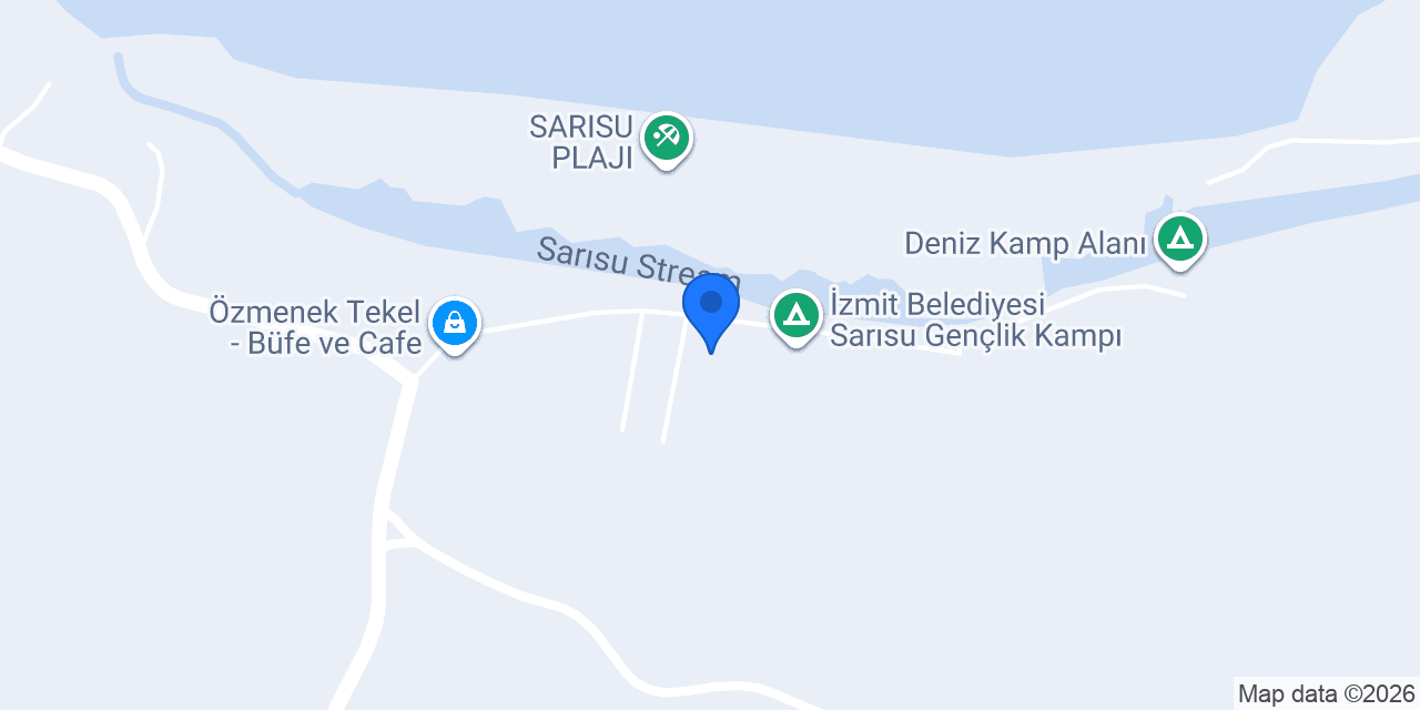 Sarısu Kaymak Pansiyon konumu