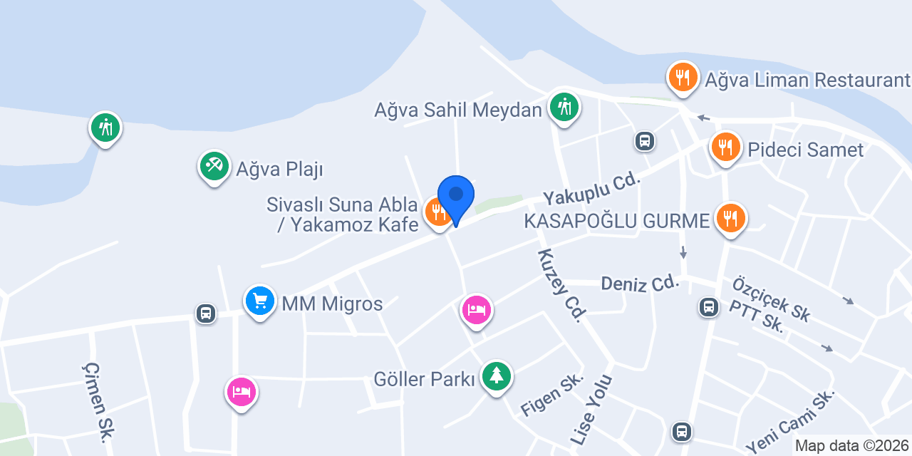 Ağva Kahvaltı konumu