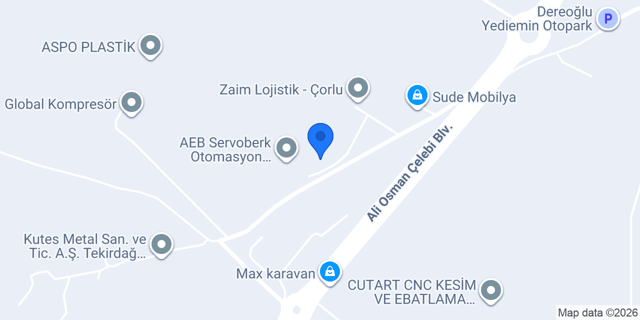 Auto Life Center Çorlu (ALC) konumu