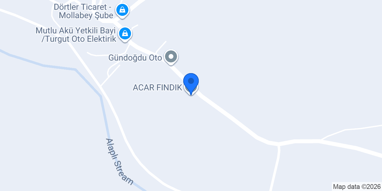 ACAR FINDIK konumu